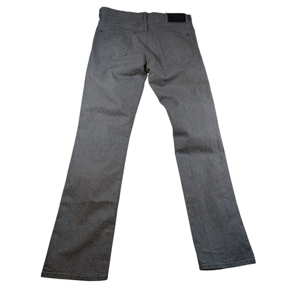 Hugo Boss Stretch Jeans Mens 34x34 Grey Regular  Fit Straight Designer - Picture 2 of 10